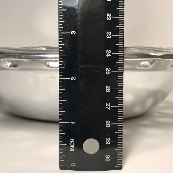 WILTON ARMETALE Harvest Bowl Medium #470014 Aluminum Serveware NWT - Picture 9 of 9